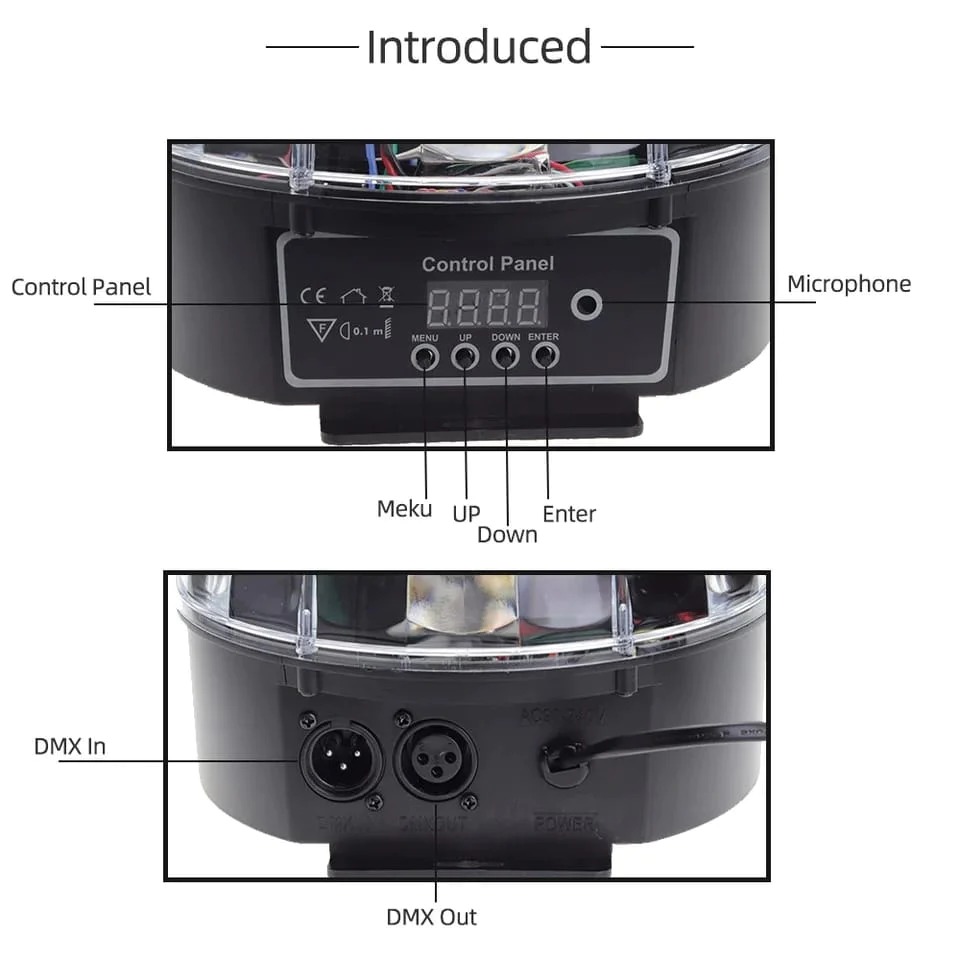 Miniatura 2 de Bola Magica De 9 Colores Para Escenario